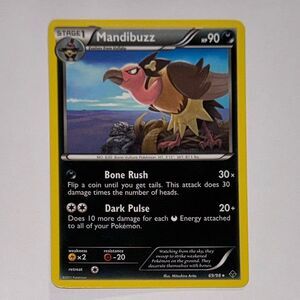 POKEMON CARD: Mandibuzz #69/98 (Pokemon Emerging Powers)